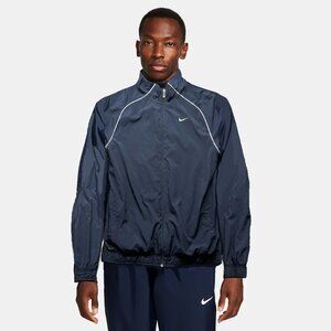 NIKE Vintage Dry-Fit Retro Windbreaker Jacket Sz 3XL Navy/White